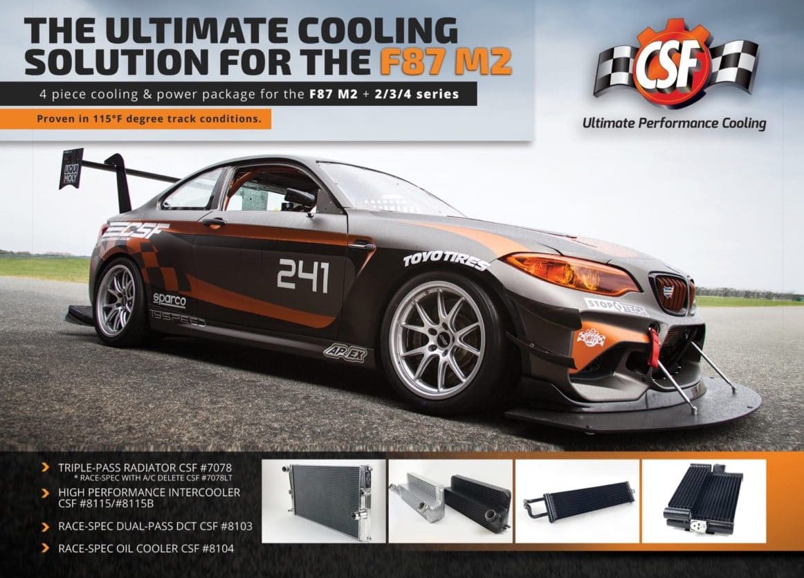 BMW F87 M2 Cooling Systems - CSF Race