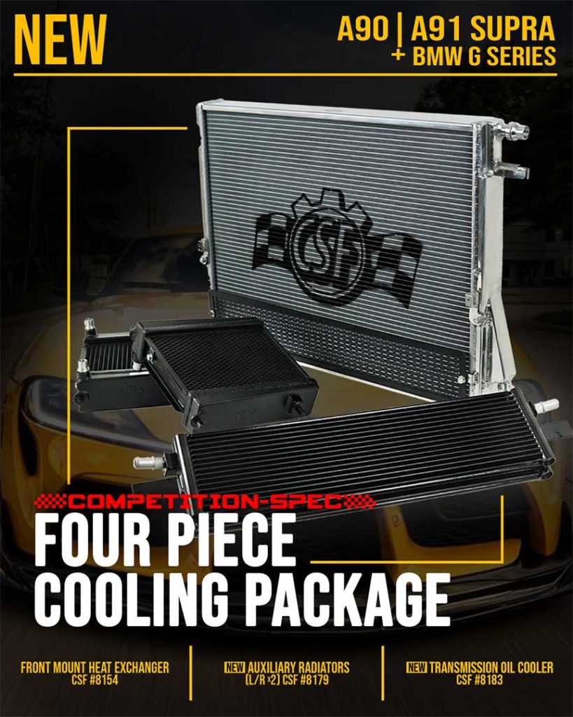 CSF 8200 B58 4-Piece Cooling Package