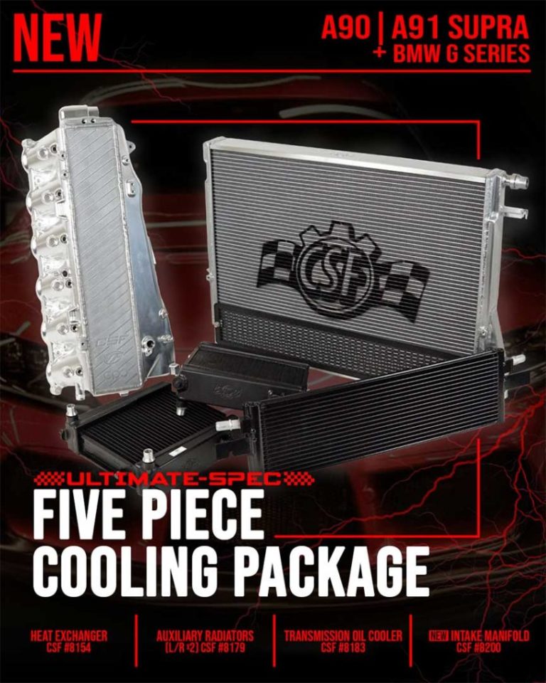 CSF 5 Piece Cooling Package