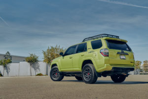 CSF TRD Lime Rush 4Runner Project with Pit+Paddock - Rear 3/4