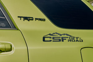CSF Lime Rush TRD 4Runner Project with Pit+Paddock - CSF Off Road