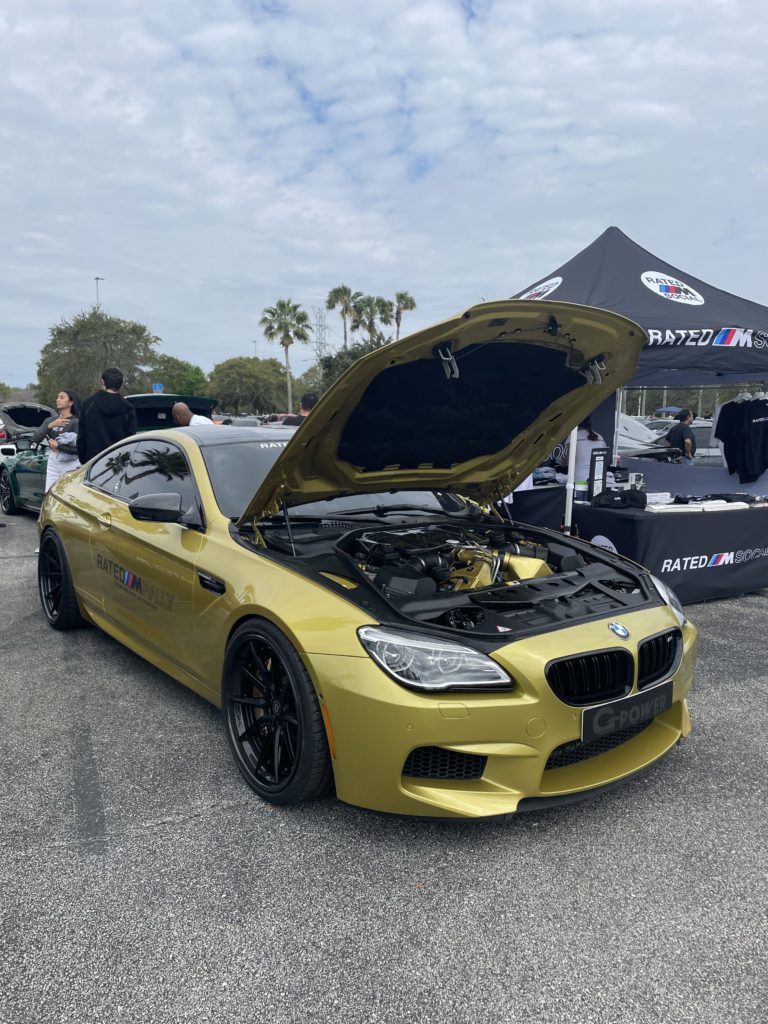 BMW F13 M6 with CSF Charge Air Coolers