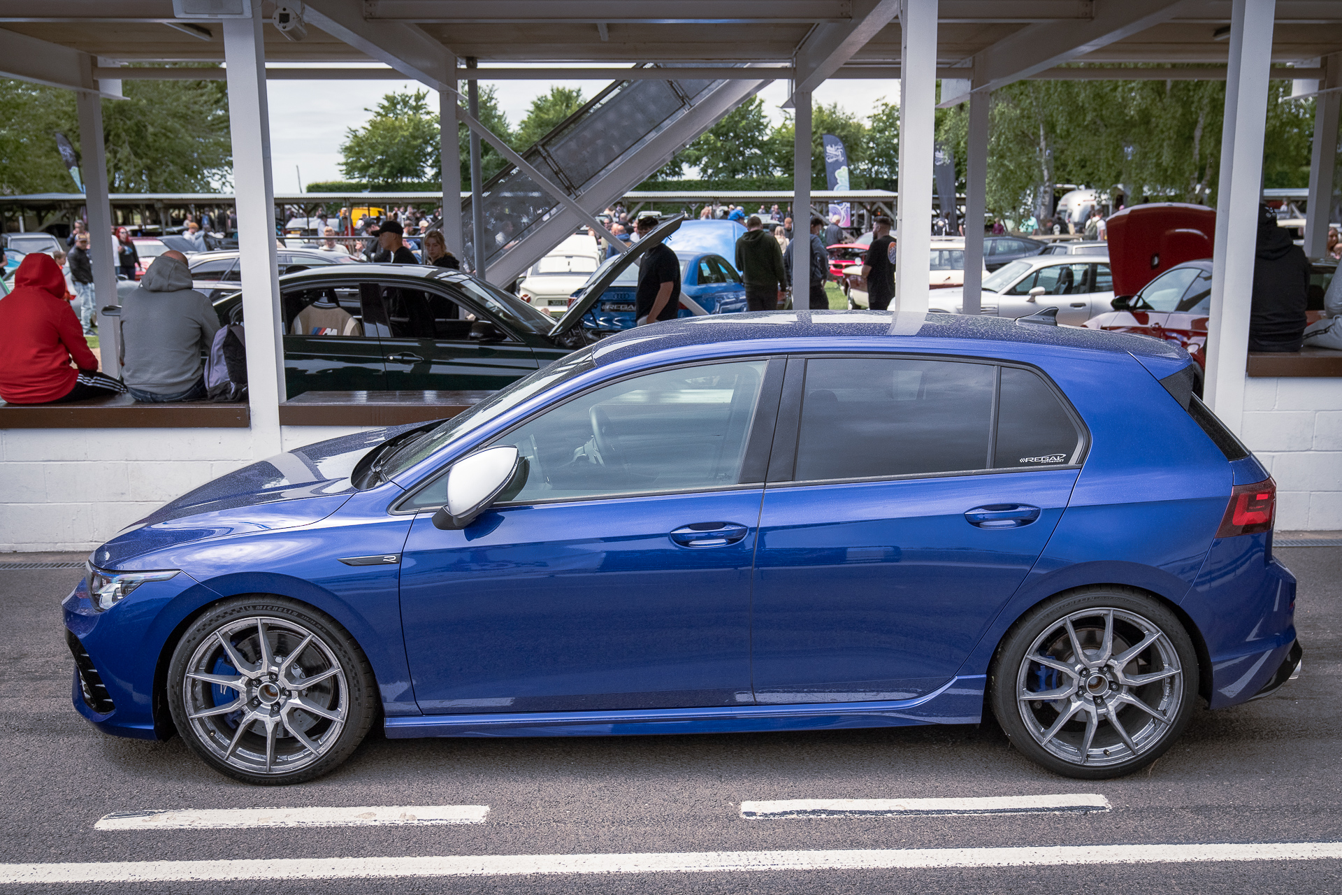 VW MK8 Golf R at Players Classic 2022